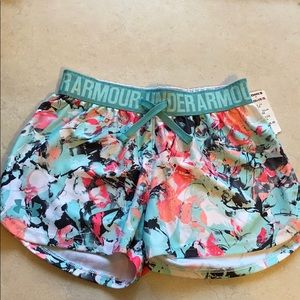 New with Tags Under Armour Shorts - youth small